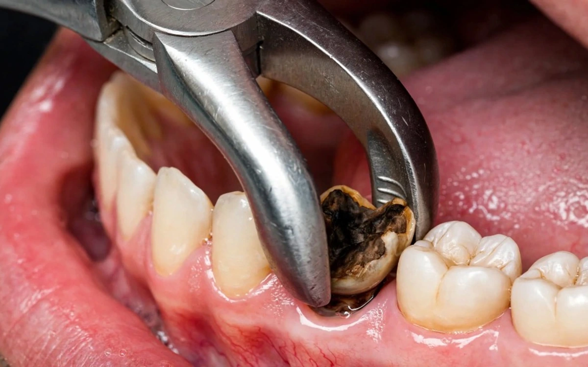 Gentle and painless tooth extraction procedure